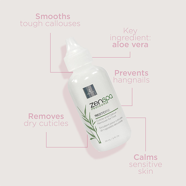ZenSpa Restore Cuticle & Callous Remover