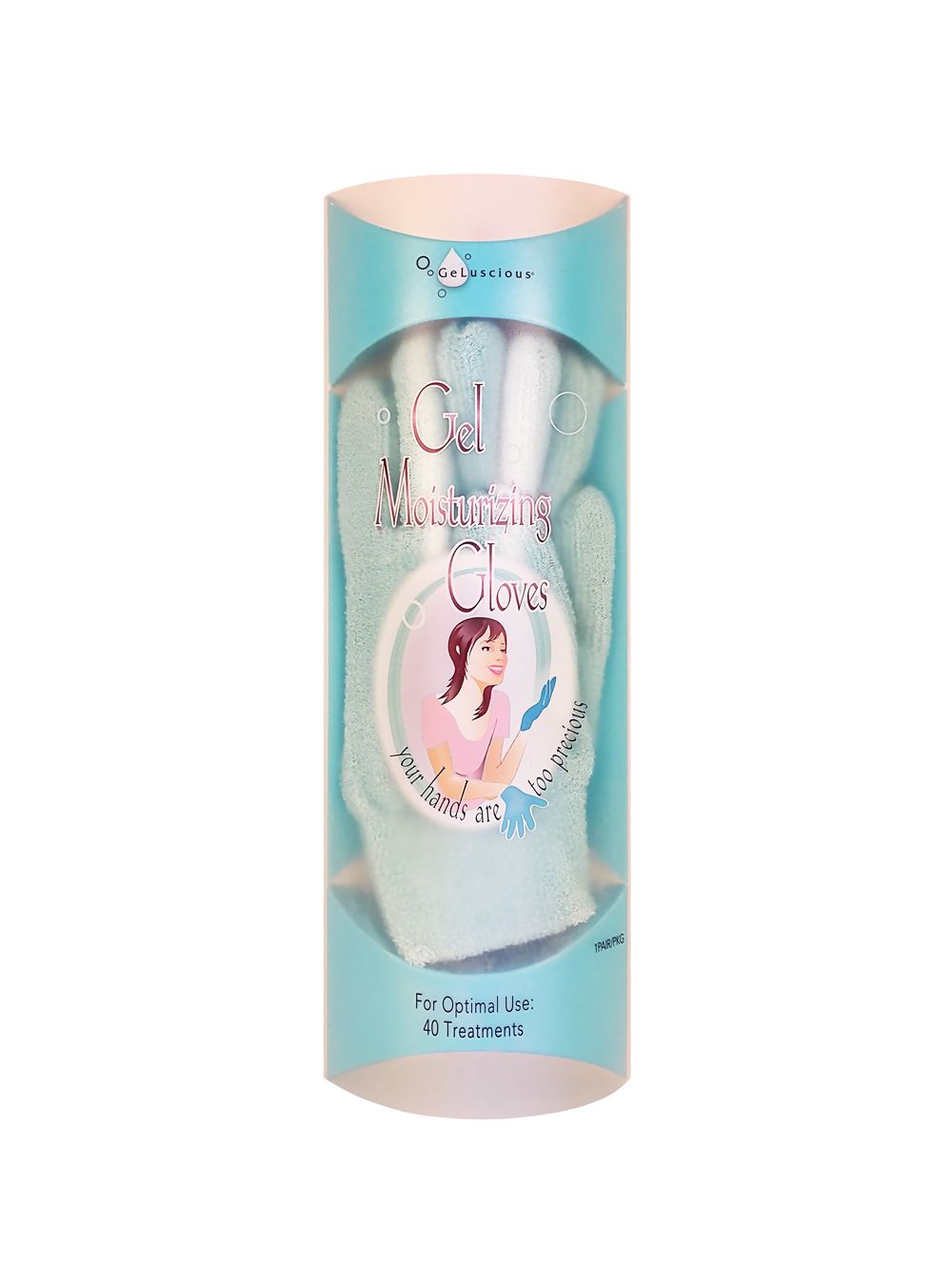 Jessica Cosmetics Geluscious Gel Terry Gloves Turquoise