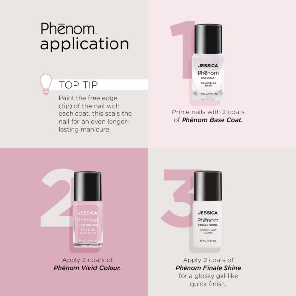 Jessica Phenom Nail Polish Application