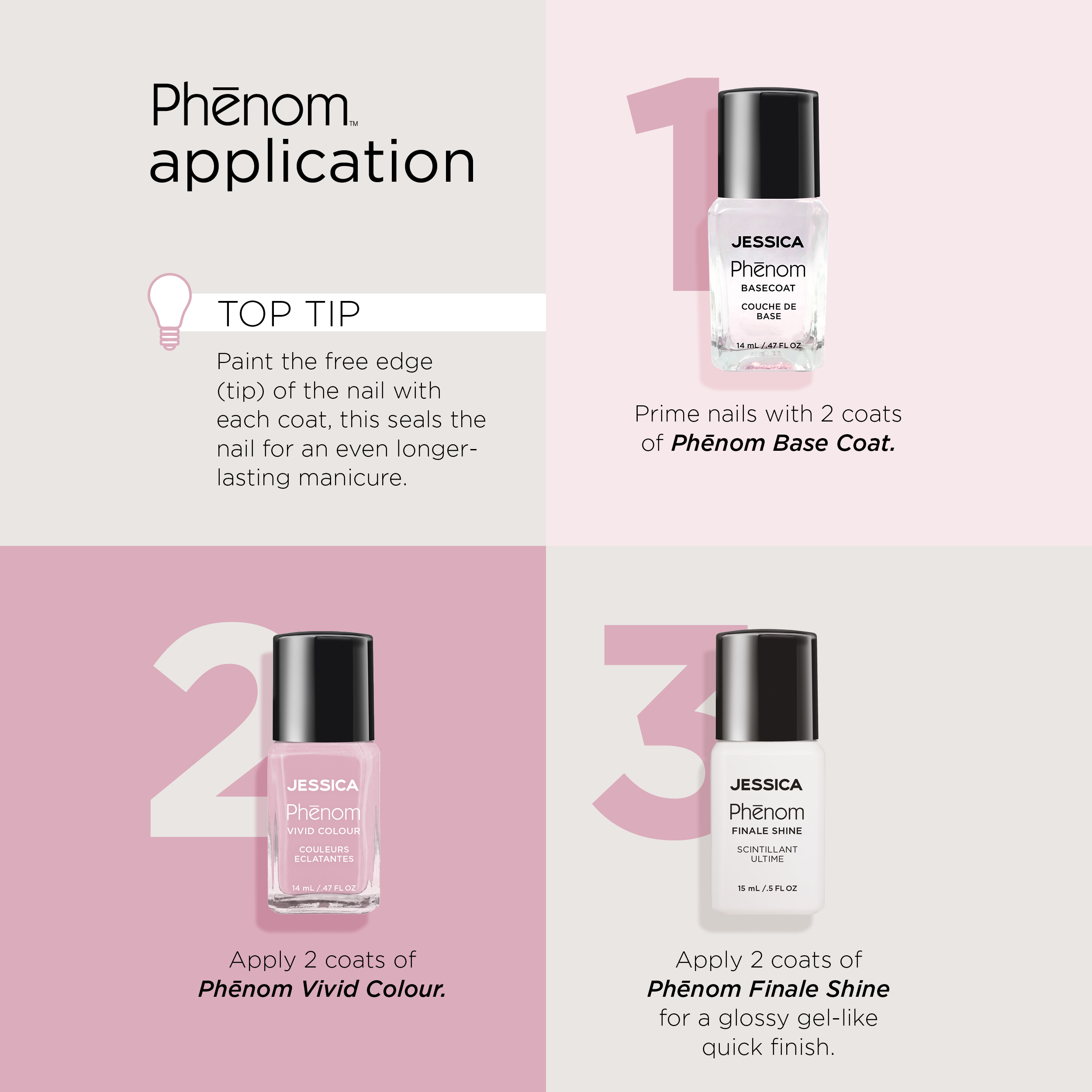 Jessica Phenom Nail Polish Application