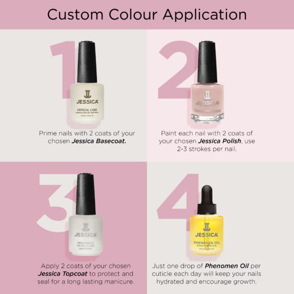 Jessica Nail Polish Application