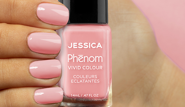 pink nail polish category banner