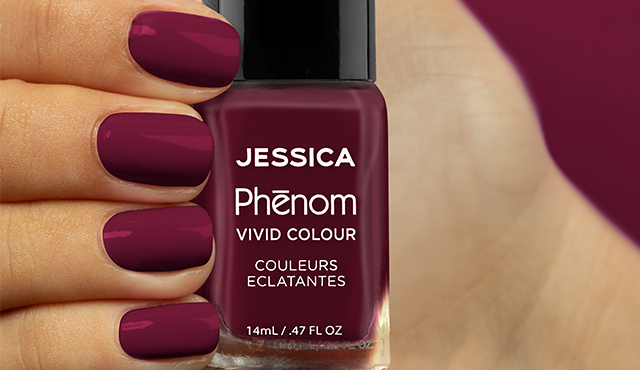 berry nail polish category banner