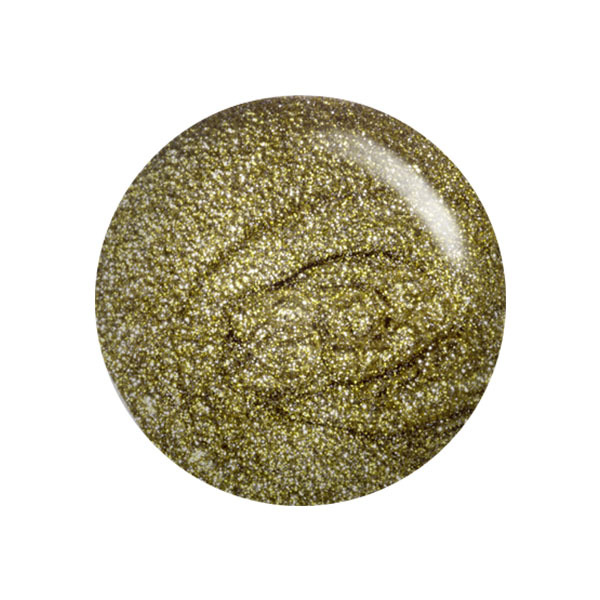 Jessica custom colour nail polish glitzy gold