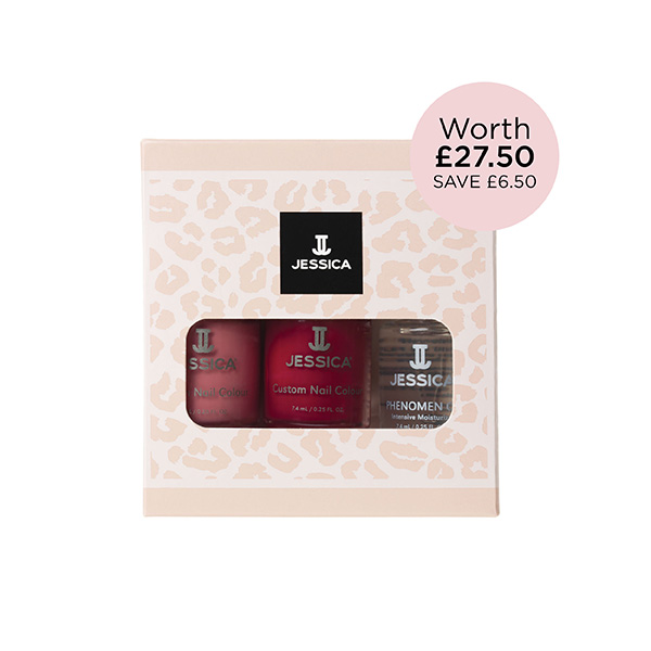 Phēnom Christmas Set in Regal Duo product and swatch shot