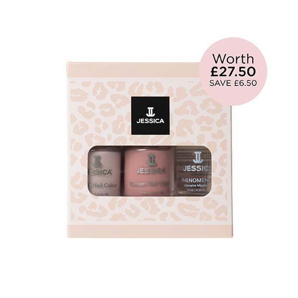 Tease The Day Custom Colour Nail Polish Gift Set packshout with price roundel