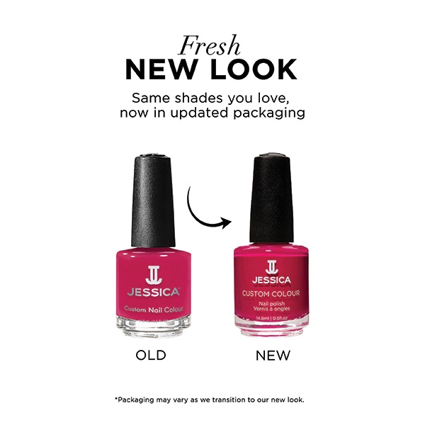 Custom Colour new packaging infographic